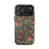 iPhone-Hülle mit floralem Vintage-Muster, 17 Pro Max / Matt, Handyhüllen, Toby Leon