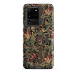 Vintage Floral Pattern Phone Case Samsung Galaxy S20 Ultra / Matte Protective Intricate Vintage-style Rich Flemish Tapestry Traditions,