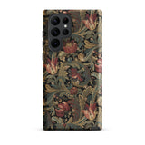 Vintage Floral Pattern Phone Case, Samsung Galaxy S22 Ultra / Matte, Mobile Cases, Toby Leon