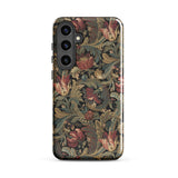 Vintage Floral Pattern Phone Case, Samsung Galaxy S24 Plus / Gloss, Mobile Cases, Toby Leon