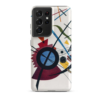 Violet - Wassily Kandinsky Phone Case Samsung Galaxy S21 Ultra / Matte Vibrant Abstract Phone Case Bold Geometric Shapes Dynamic Wassily