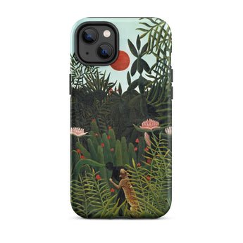 Virgin Forest - Henri Rousseau iPhone-Hülle, 14 Plus / Matt, Handyhüllen, Toby Leon