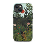 Virgin Forest - Henri Rousseau iPhone-Hülle, 14 Plus / Matt, Handyhüllen, Toby Leon