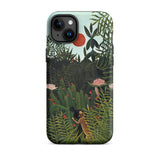 Virgin Forest - Henri Rousseau iPhone-Hülle, 15 Plus / Matt, Handyhüllen, Toby Leon