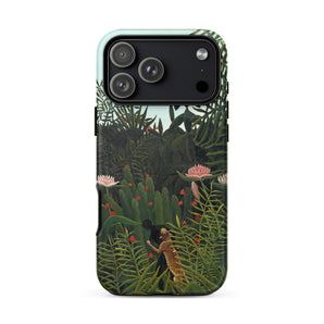 Virgin Forest - Henri Rousseau iPhone-Hülle, 17 Pro Max / Matt, Handyhüllen, Toby Leon