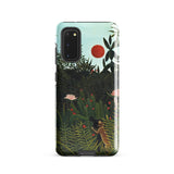 Virgin Forest - Henri Rousseau Phone Case Samsung Galaxy S20 / Matte Phone Case Vibrant Jungle Scene Lush Green Foliage Virgin Forest