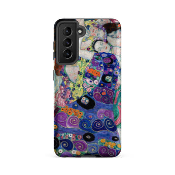 The Virgin - Gustav Klimt Phone Case, Samsung Galaxy S21 Fe / Matte, Mobile Cases, Toby Leon