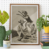 Wait ?Til You’ve been Anointed - Francisco De Goya Kunstdruck / Leinwand, Poster Drucke & Visuelle Kunstwerke, Toby Leon