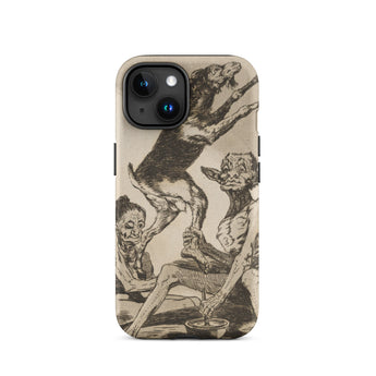 Espera hasta haber sido ungido - Funda para iPhone de Francisco De Goya, 15 / Mate, Fundas para teléfonos móviles, Toby Leon