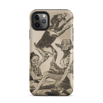 Wait Till You’ve been Anointed - Francisco De Goya Phone Case Iphone 11 Pro Max / Matte Iphone Pro Max Case Vintage-style Fantastical