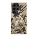 Wait Till You’ve been Anointed - Francisco De Goya Phone Case Samsung Galaxy S23 Ultra / Matte Black-and-white Illustrated Phone Case