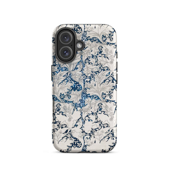 Wallflower - William Morris Botanical Pattern Iphone Case 16 / Matte Floral Patterned Phone, Mobile Cases