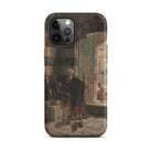 Warden of the Mosque - Gustave Bauernfeind Iphone Case, 12 Pro Max / Matte, Iphone Case Painting