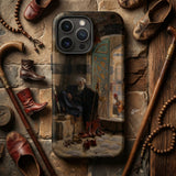 Warden of the Mosque - Gustave Bauernfeind Phone Case, Mobile Cases, Toby Leon