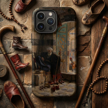 Warden of the Mosque - Gustave Bauernfeind Phone Case, Mobile Cases, Toby Leon