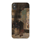 Warden of the Mosque - Gustave Bauernfeind Iphone Case, x / Matte, Phone Case Orientalist Painting