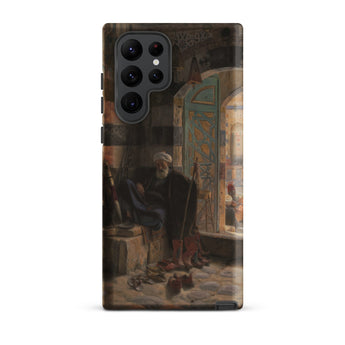 Warden of the Mosque - Gustave Bauernfeind Phone Case, Samsung Galaxy S22 Ultra / Matte, Mobile Cases, Toby Leon