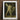 White-framed Print Classical Painting Nude Male Figure Motion Jean-eugene-charles Alberti, Riveted Rim, Shield Lifted Flush, Straining