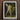 Black-framed Art Print Classical Painting Nude Male Figure Jean-eugene-charles Alberti, Riveted Rim, Shield Lifted Flush, Straining