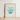 Framed Watercolor Illustration Translucent Turquoise Glass Pitcher Bowl Ethereal 1930s Kitchen, Charles Caseau