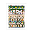 Wat Arun - Decorative Thai Mosaic Art Print, Framed Decorative Tilework