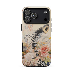 Watchtower - Surreal Floral Alien Art Phone Case, Surreal Floral Alien, Cosmic Bloom, Alien Art Iphone Case