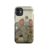 What the Water Gave me - Frida Kahlo Phone Case Iphone 11 / Matte Iphone Case Surrealist Painting Feet Bathtub Filled Objects Frida