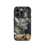 Water - Giuseppe Arcimboldo Phone Case Iphone 14 Pro / Matte Black Iphone Detailed Marine Life Illustration Fish Crustaceans Giuseppe
