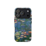 Water Lilies 1 - Claude Monet Phone Case Iphone 17 Pro / Matte Smartphone Case Claude Monet’s Water Lilies Painting Lilies, Ultramarine