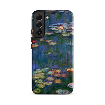 Water Lilies 1 - Claude Monet Phone Case, Samsung Galaxy S22 Plus / Matte, Mobile Cases, Toby Leon