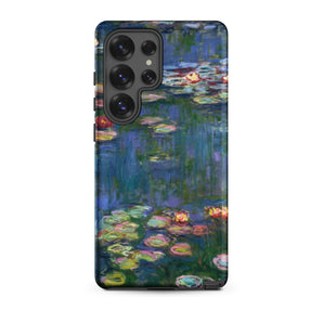 Water Lilies - Claude Monet Samsung Case, Galaxy S25 Ultra / Matte, Phone Case Impressionistic Water Lily Painting