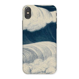 The Wave - Cover per iPhone di C. R. W. Nevinson, x / Opaco, Cover per telefoni cellulari, Toby Leon
