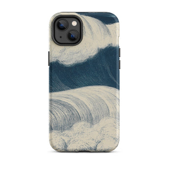 The Wave - C. R. W. Nevinson Phone Case Iphone 14 Plus / Matte Phone Case Wave Art Nevinson Iphone Case, Sea, he Scores,