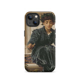 Intrecciando la Corona - Custodia Iphone di Frederic Leighton, 13 / Opaca, Custodie per Cellulari, Toby Leon