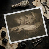 The Weird Sisters - Henry Fuseli Art Print / Canvas, 16x12’’ / 41x31cm / Unframed / White Border, Posters Prints & Visual Artwork, Toby Leon