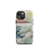 West Point Prouts Neck - Winslow Homer Phone Case Iphone 13 Mini / Gloss Protective Phone Case Painted Ocean Scene Turquoise White Winslow