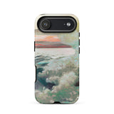 West Point Prouts Neck - Winslow Homer Phone Case Iphone 17 Air / Matte Rugged Phone Case Painted Seascape Soft Teal White Winslow Homer