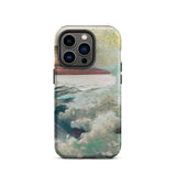 West Point Prouts Neck - Winslow Homer Phone Case Iphone 14 Pro / Matte Rugged Multi-colored Painted Ocean Sky Scene Fixed, Maine, North