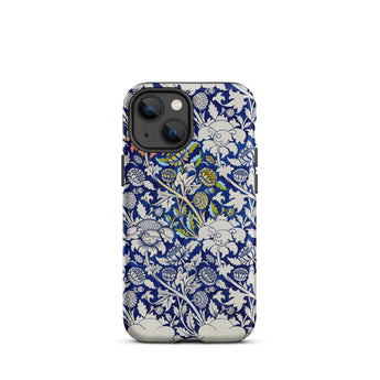 Wey - William Morris Stoffmuster Iphone Hülle, 13 Mini / Matt, Handyhüllen, Toby Leon