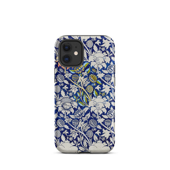 Wey - William Morris Stoffmuster Iphone Hülle, 12 Mini / Matt, Handyhüllen, Toby Leon