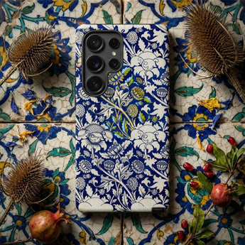 Wey - William Morris Fabric Pattern Phone Case, Mobile Cases, Toby Leon