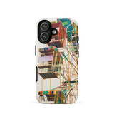 Wheel of Fortune - Cover per iPhone con ruota panoramica da luna park, 17 / Opaca, Cover per cellulare, Toby Leon