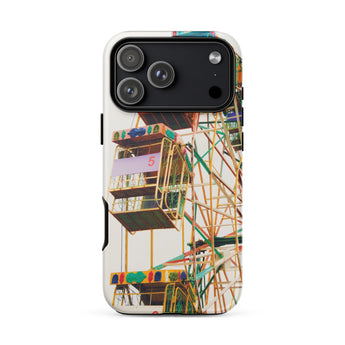 Wheel of Fortune - Cover per iPhone con ruota panoramica da luna park, 17 Pro Max / Opaca, Cover per cellulare, Toby Leon