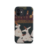 Draaiende derwisjen in Konya - Ottomaanse School iPhone-hoesje, 12 / Mat, hoesjes voor mobiele telefoons, Toby Leon