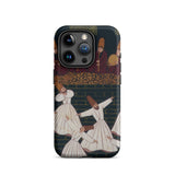 Draaiende derwisjen in Konya - Ottomaanse School iPhone-hoesje, 15 Pro / Mat, hoesjes voor mobiele telefoons, Toby Leon