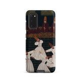 Whirling Dervishes at Konya - Ottoman School Phone Case Samsung Galaxy S20 / Matte Intricate Illustration Sufi Dancers White Robes, Iphone,