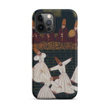 Whirling Dervishes at Konya - Ottoman School Phone Case Iphone 12 Pro Max / Matte Phone Case Dervishes Design Ottoman School, School Iphone