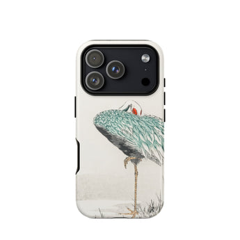 Grulla de nuca blanca - Funda para iPhone de Numata Kashu, 17 Pro / Mate, Fundas para móviles, Toby Leon