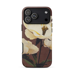 White Peony - Ogawa Kazumasa Floral Phone Case, Iphone 17 Pro Max / Matte, Mobile Cases, Toby Leon