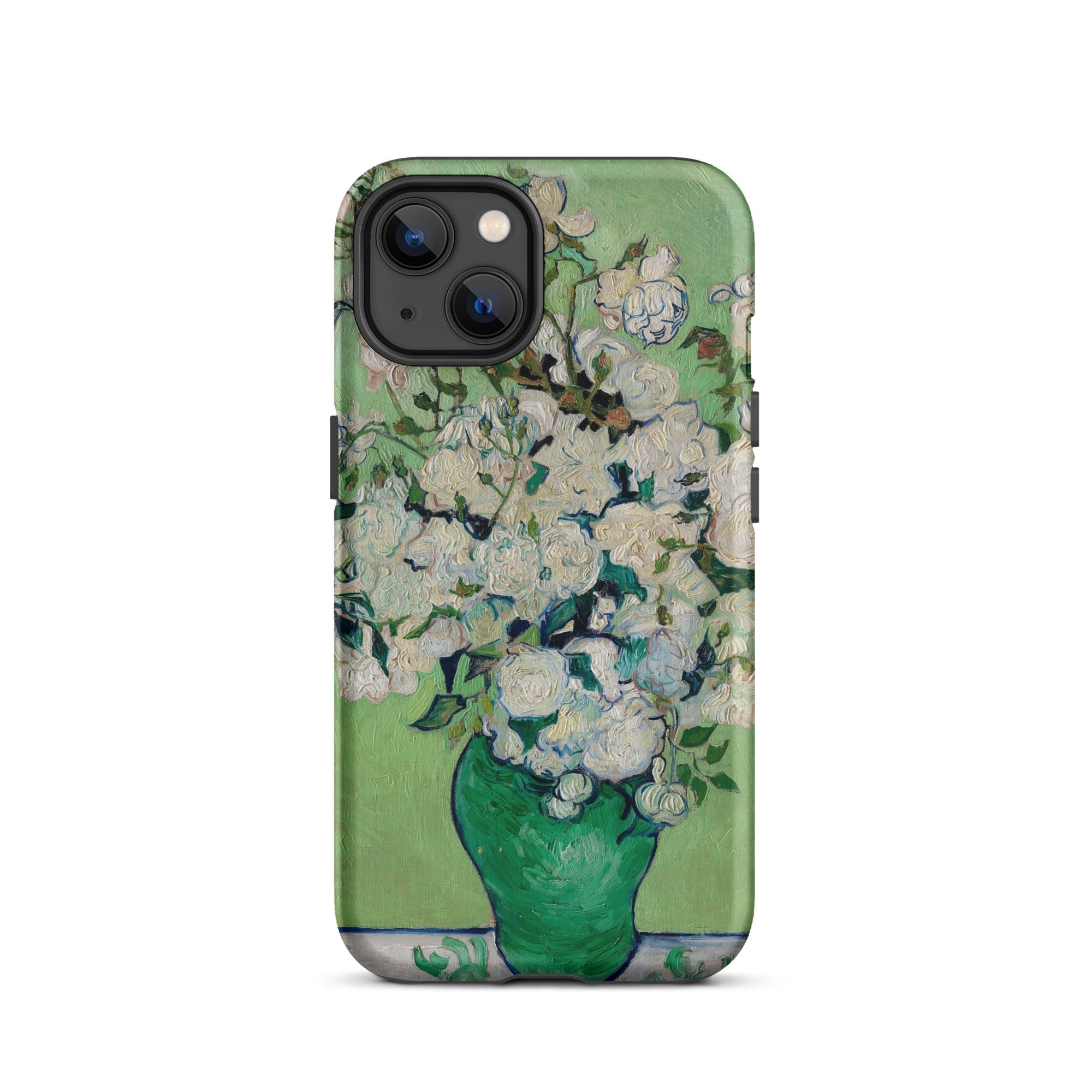 White Roses - Vincent Van Gogh Iphone Case, 13 / Matte, Iphone Case Floral Painting